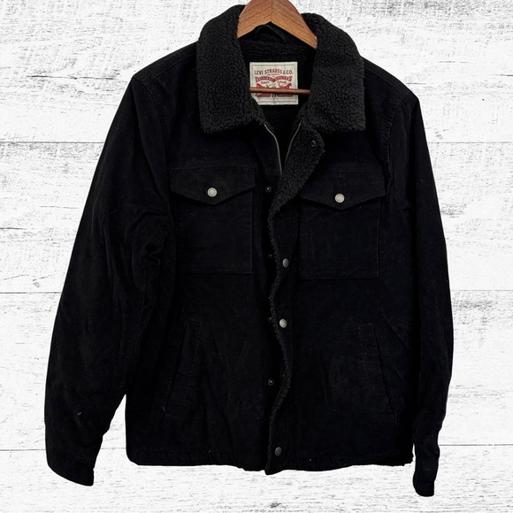 Levi's Other - Levi's Men's Black Field Jacket with Sherpa Lining